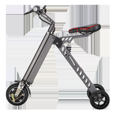 Das 8 Zoll-faltbare elektrische Fahrrad/drei drehen faltendes Fahrrad mit Stoßdämpfung Soem