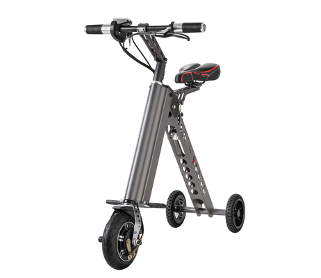 Das 8 Zoll-faltbare elektrische Fahrrad/drei drehen faltendes Fahrrad mit Stoßdämpfung Soem