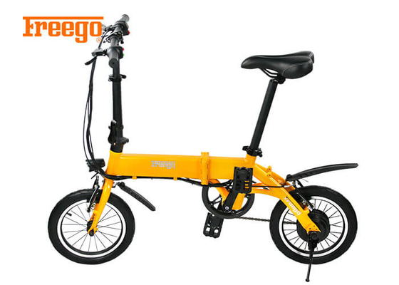 Wasserdichte Falten-falten elektrisches Roller-Fahrrad, elektrisches Fahrrad-starke Struktur zusammen