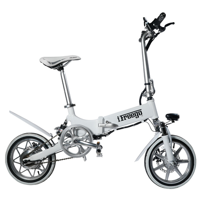 240W 36V der 14 Zoll-große Reifen-faltbares elektrisches Fahrrad für Damen fertigte Farbe besonders an