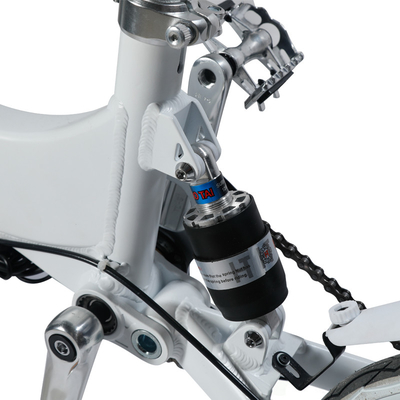 240W 36V der 14 Zoll-große Reifen-faltbares elektrisches Fahrrad für Damen fertigte Farbe besonders an