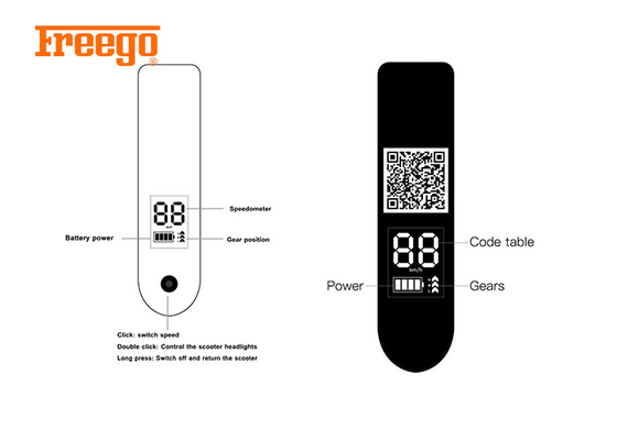 steuerten erwachsene Teile des Roller-350W mit App Modul 2g 3g 4g IOT