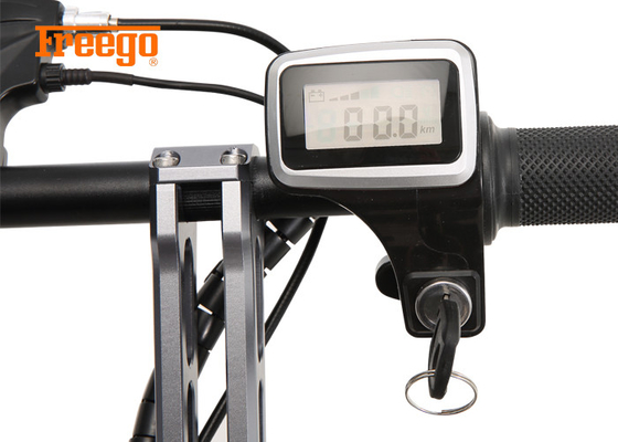 Lithium-Batterie-faltbares elektrisches Fahrrad 36V 7.2AH mit behilflichen Rädern