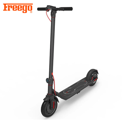 Leistungsfähiger 8,5 elektrischer Tritt-Roller des Zoll-350W für Erwachsene 2 drehen batteriebetriebenes
