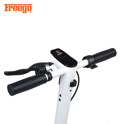 350W schließen Reise-tragbaren burning feet-Syndrom-Roller mit Handbremse-LED-Anzeige kurz